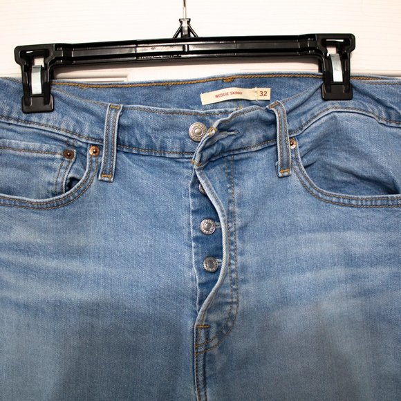 Levi's Wedgie Fit High Rise Skinny Jeans - Picture 5 of 8